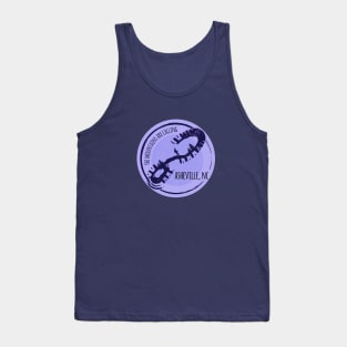 The Mountains Are Calling - Asheville, NC - Purple 27 Tank Top